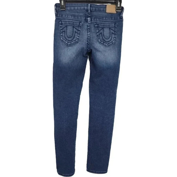 True Religion Casey Single End Stretch Skinny Youths Jeans 10 - Picture 1 of 10